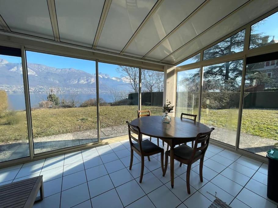 La Roseliere Sud, Vue Lac & Jardin Sévrier エクステリア 写真